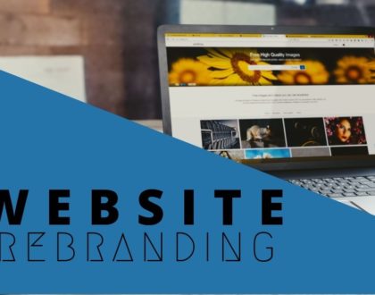 Five reasons why you should rebrand your business website